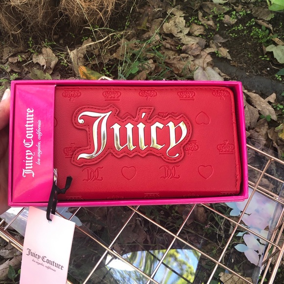 Juicy Couture Large Wallet 🪪 NWT and Box 📦 - Picture 1 of 6